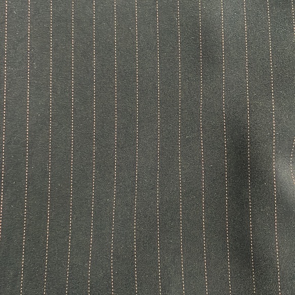 ***High Rise Black Red Pinstripe Pants size 4P - Picture 2 of 14